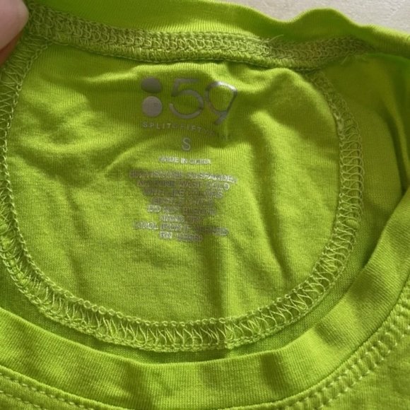 Split59 Lime Green Tank - Picture 2 of 3